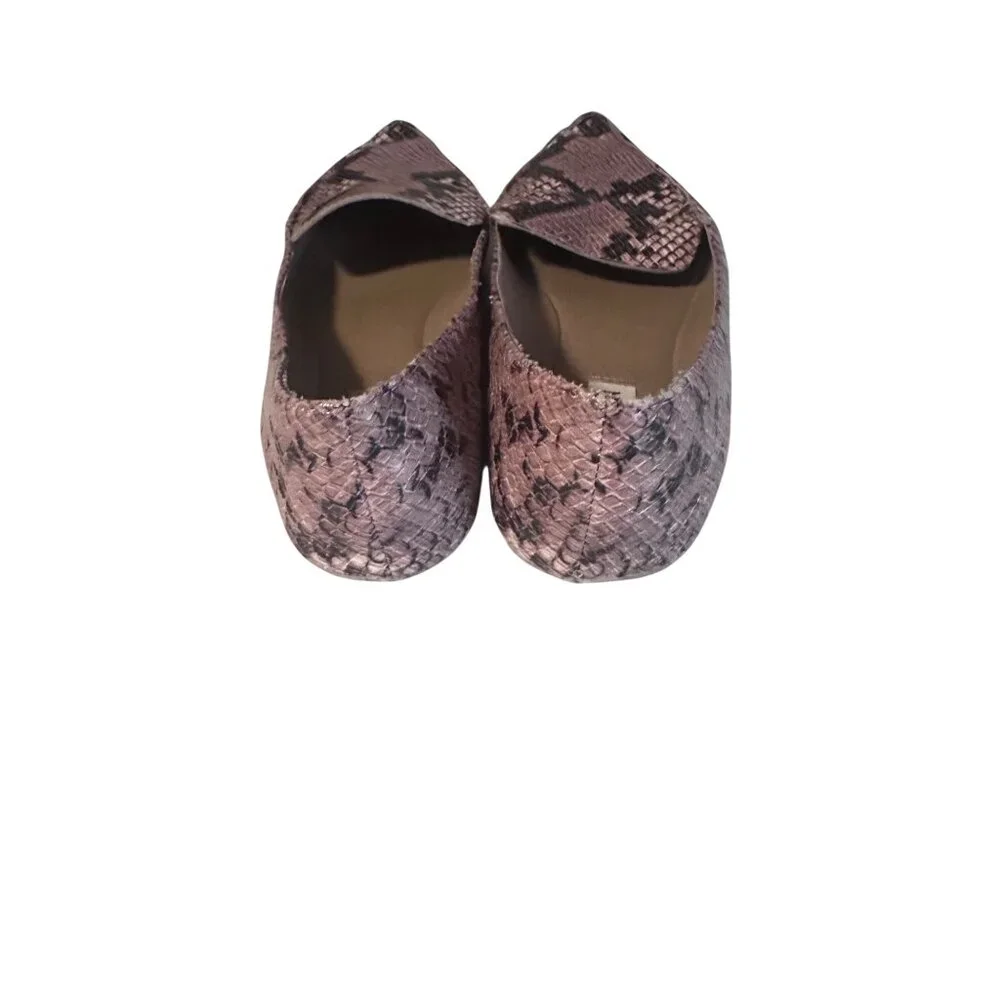 Steve Madden brown snake print flats size 8.5 M - Picture 4 of 6